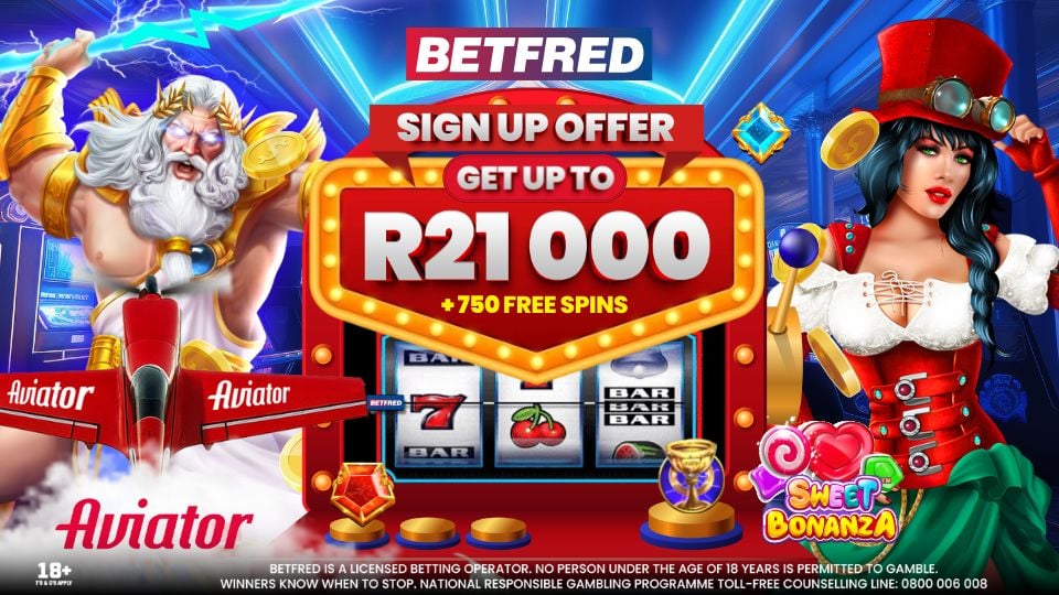 Betfred.co.za Casino Bonus
